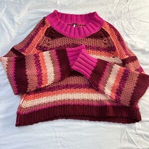 Free People Cropped Sweater